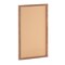 Flash Furniture Camden Rustic 24in. x 36in. Wall Mount Cork Board w/Wooden Push Pins, Torched Brown HGWA-CK-24X36-BRN-GG - alternate 6